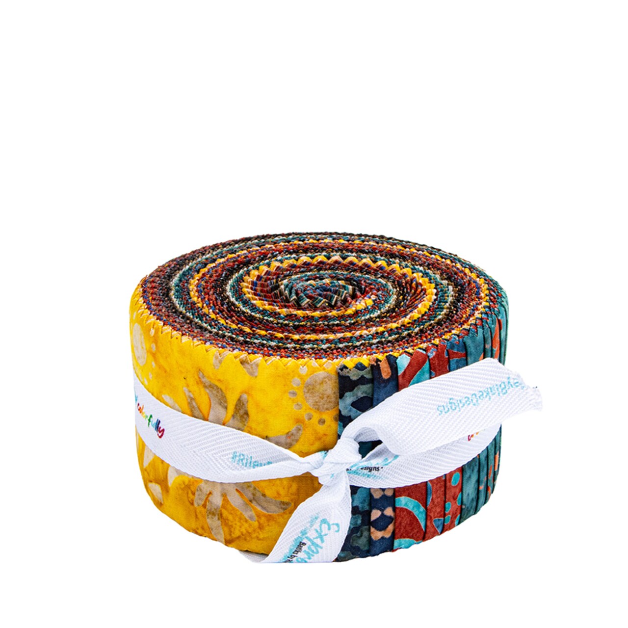 Expressions Batiks 2.5" Strip Roll (Jelly Roll / Rolie Polie) in Places You'll Go Western Reflections by Riley Blake Designs for Riley Blake (RP-23507-40)